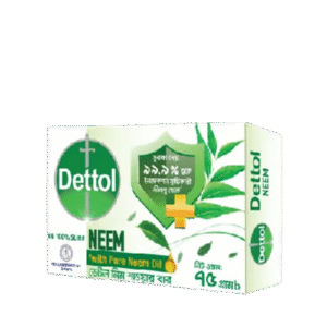 Dettol Soap Neem with Pure Neem Oil Shower Bar-ডেটল সাবান নিম খাঁটি নিম তেলের