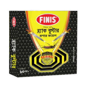 Finis Black Booster Mosquito Coil- ফিনিস ব্ল্যাক বুস্টার মশার কয়েল (10 pcs)